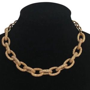 Kate Spade Night Lounge Pave Link Necklace